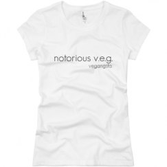 Ladies Slim Fit Basic Promo Jersey Tee