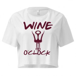 Ladies Festival Cali Crop Top Tee