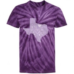 Youth Tie-Dye Cyclone Pinwheel Tee