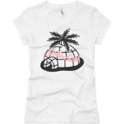 Ladies Slim Fit Basic Promo Jersey Tee