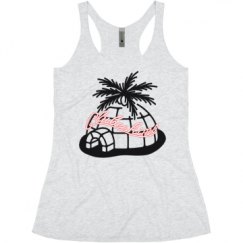 Ladies Slim Fit Super Soft Racerback Triblend Tank