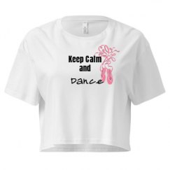 Ladies Festival Cali Crop Top Tee