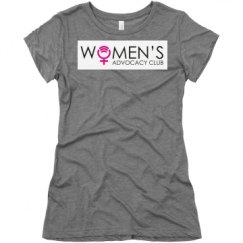 Ladies Slim Fit Super Soft Triblend Tee