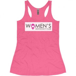 Ladies Slim Fit Super Soft Racerback Triblend Tank