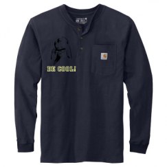 Unisex Carhartt Long Sleeve Henley Tee 