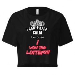 Ladies Festival Cali Crop Top Tee