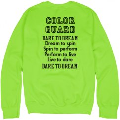 Unisex Neon Crewneck Sweatshirt