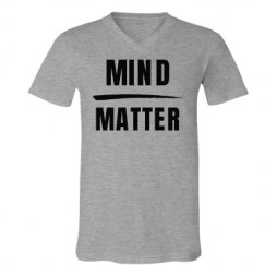 Unisex V-Neck Jersey Tee