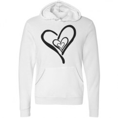 Unisex Fleece Pullover Midweight Hoodie