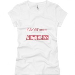 Ladies Slim Fit Basic Promo Jersey Tee