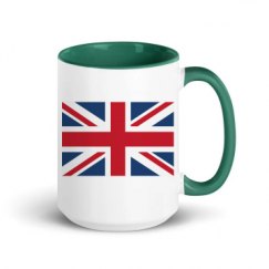 15oz Ceramic Mug with Color Inside