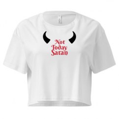 Ladies Festival Cali Crop Top Tee