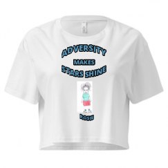 Ladies Festival Cali Crop Top Tee