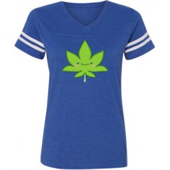 Ladies Relaxed Fit Vintage Sports Tee