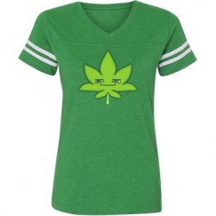 Ladies Relaxed Fit Vintage Sports Tee