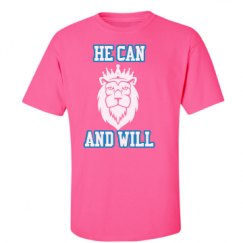 Unisex Ultra Cotton Safety Neon Crewneck Tee