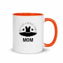 11oz Ceramic Mug with Color Inside