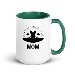 15oz Ceramic Mug with Color Inside