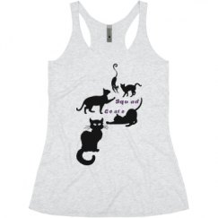 Ladies Slim Fit Super Soft Racerback Triblend Tank