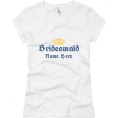 Ladies Slim Fit Basic Promo Jersey Tee