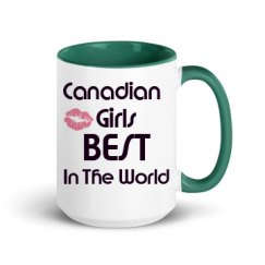 15oz Ceramic Mug with Color Inside