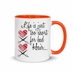 11oz Ceramic Mug with Color Inside