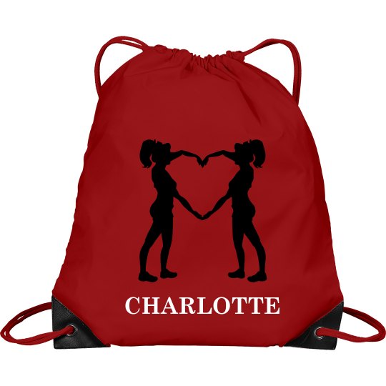 Charlotte cheer bag