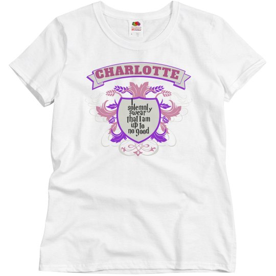 Charlotte up to no good Charlotte up to no good