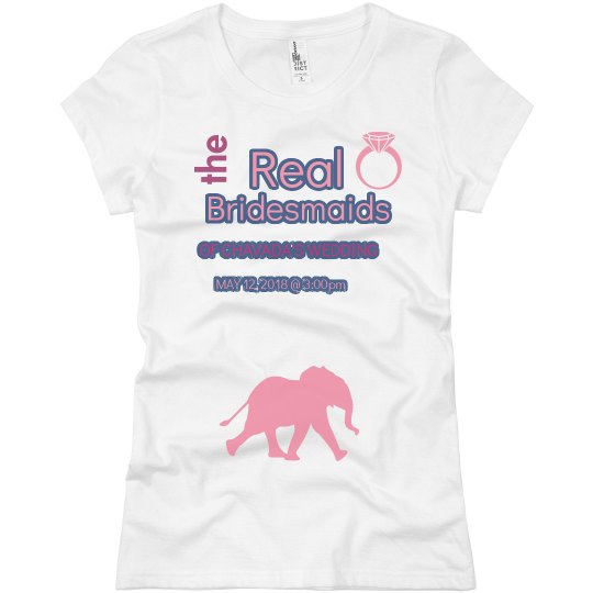 Chavada's bridesmaid shirt teresa Chavada's bridesmaid shirt teresa