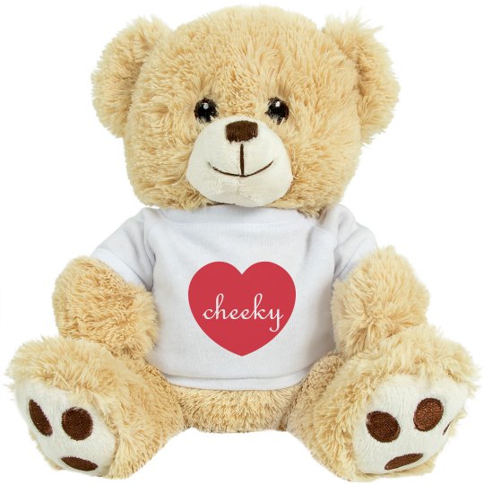 Cheeky Heart Valentine Teddy Cheeky Heart Valentine Teddy