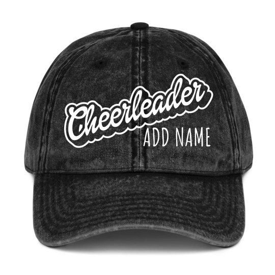 Cheerleader Custom Name Spirit Gear