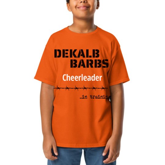 Cheerleader in training