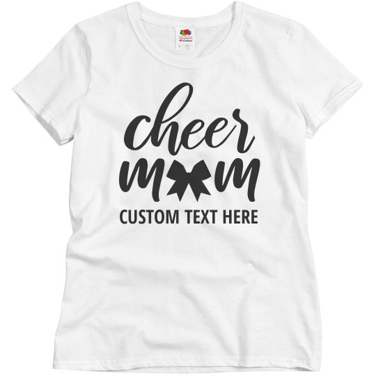 Cheerleader Mom Script Custom Text