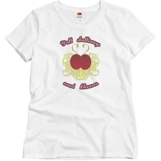 Cheeses women's tee