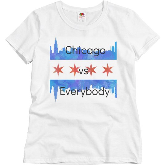 Chgo vs Evrybdy Tee Chgo vs Evrybdy Tee