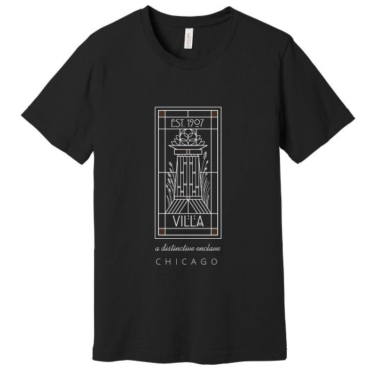 "Chicago" Villa Blueprint Tee - Unisex