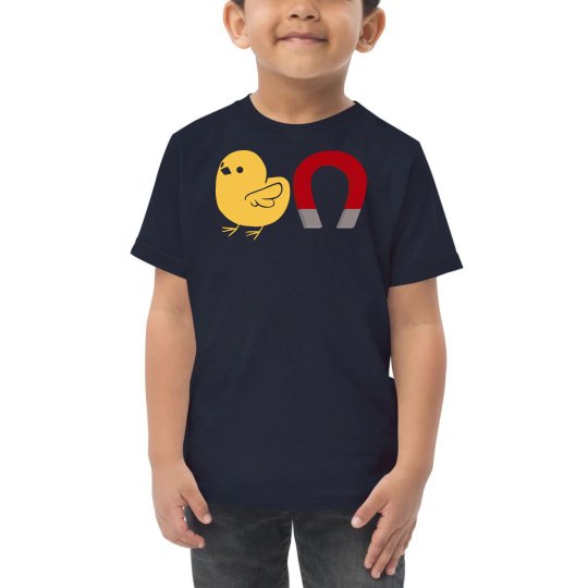 Chick Magnet (blue, toddler)