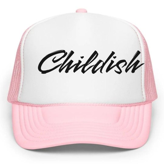 Childish Cap- Light pink Childish Cap- Light pink