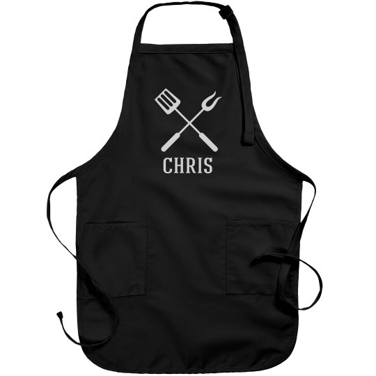 Chris personalized apron Chris personalized apron
