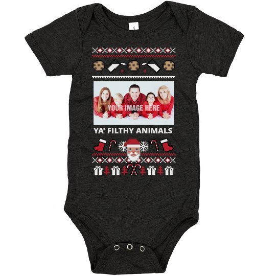 Christmas - Infant Ugly Sweater Filthy Animals