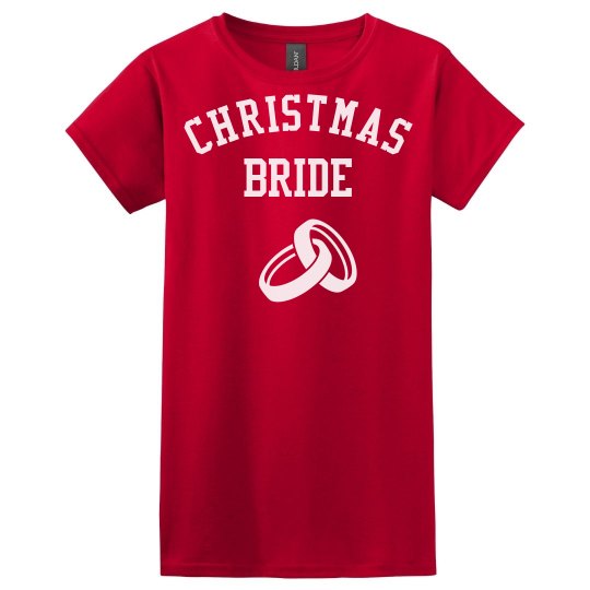 Christmas Bride Tee Christmas Bride Tee