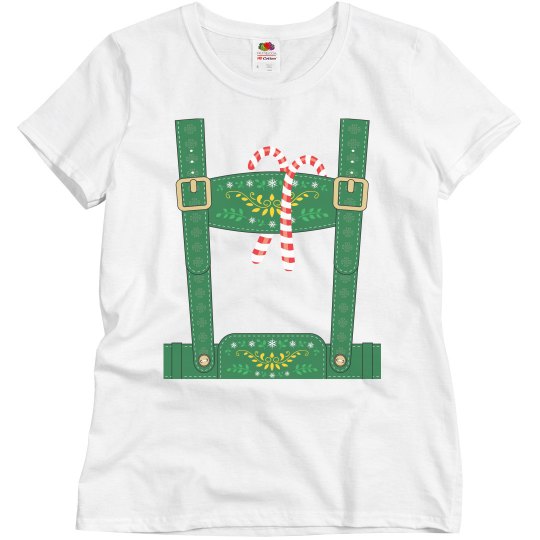 Christmas Elf Lederhosen Christmas Elf Lederhosen