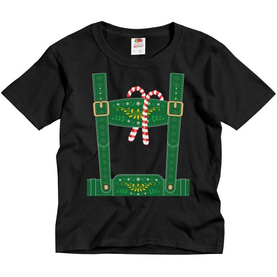 Christmas Elf Lederhosen