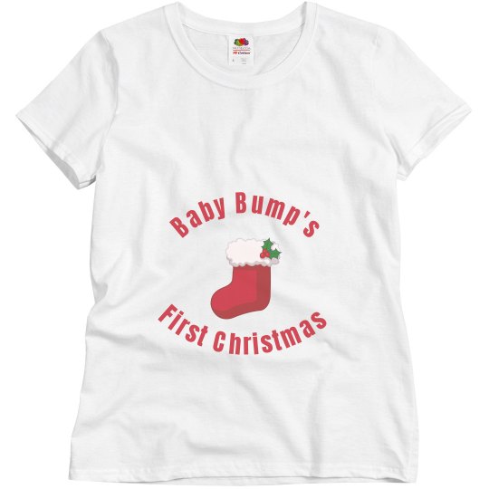 Christmas Maternity Tshirt Christmas Maternity Tshirt