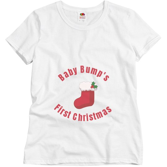Christmas Maternity Tshirt Christmas Maternity Tshirt
