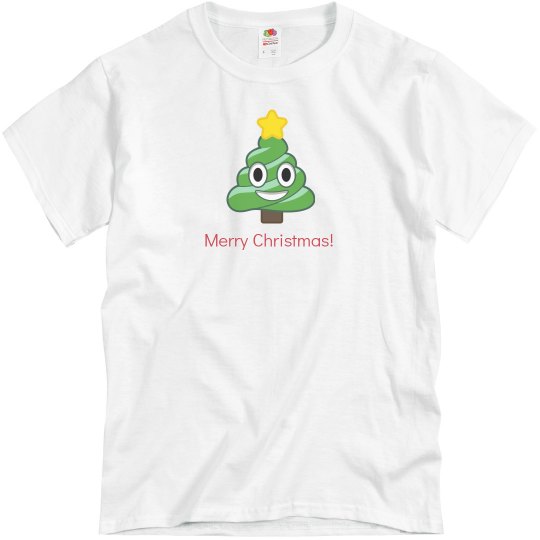 Christmas Poop Tree pink