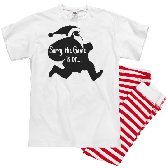 Christmas Sorry Game is On PJ Adult