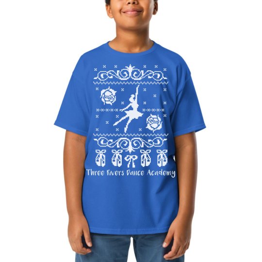 Christmas White Font Youth Christmas White Font Youth