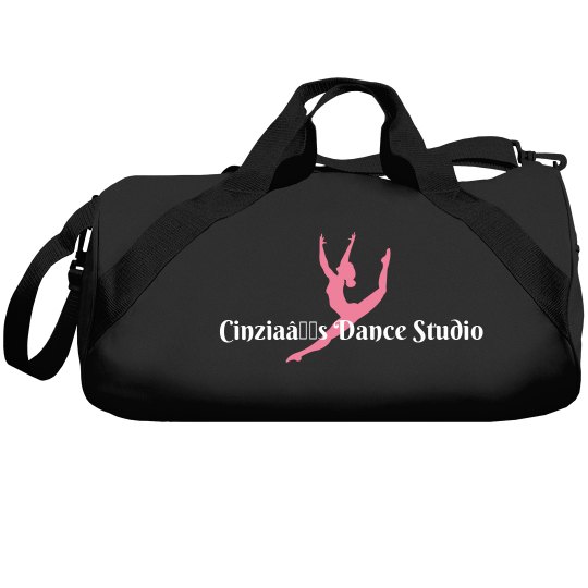 Cinzia’s Dance Studio Black Dance Bag
