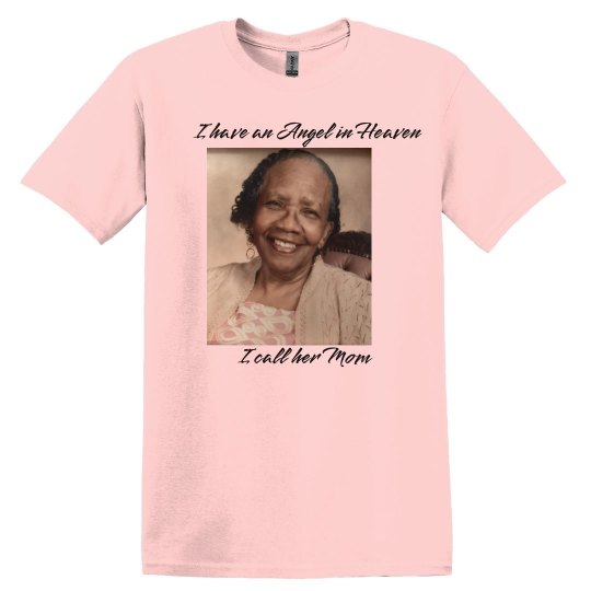 Classic pink tee w/Lucille graphic
